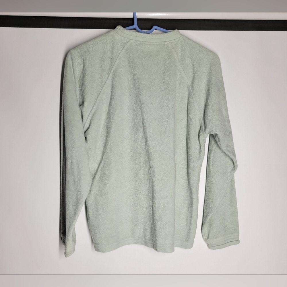 Artisans Pastel Green Horse Scene Sweatshirt - Picture 2 of 7